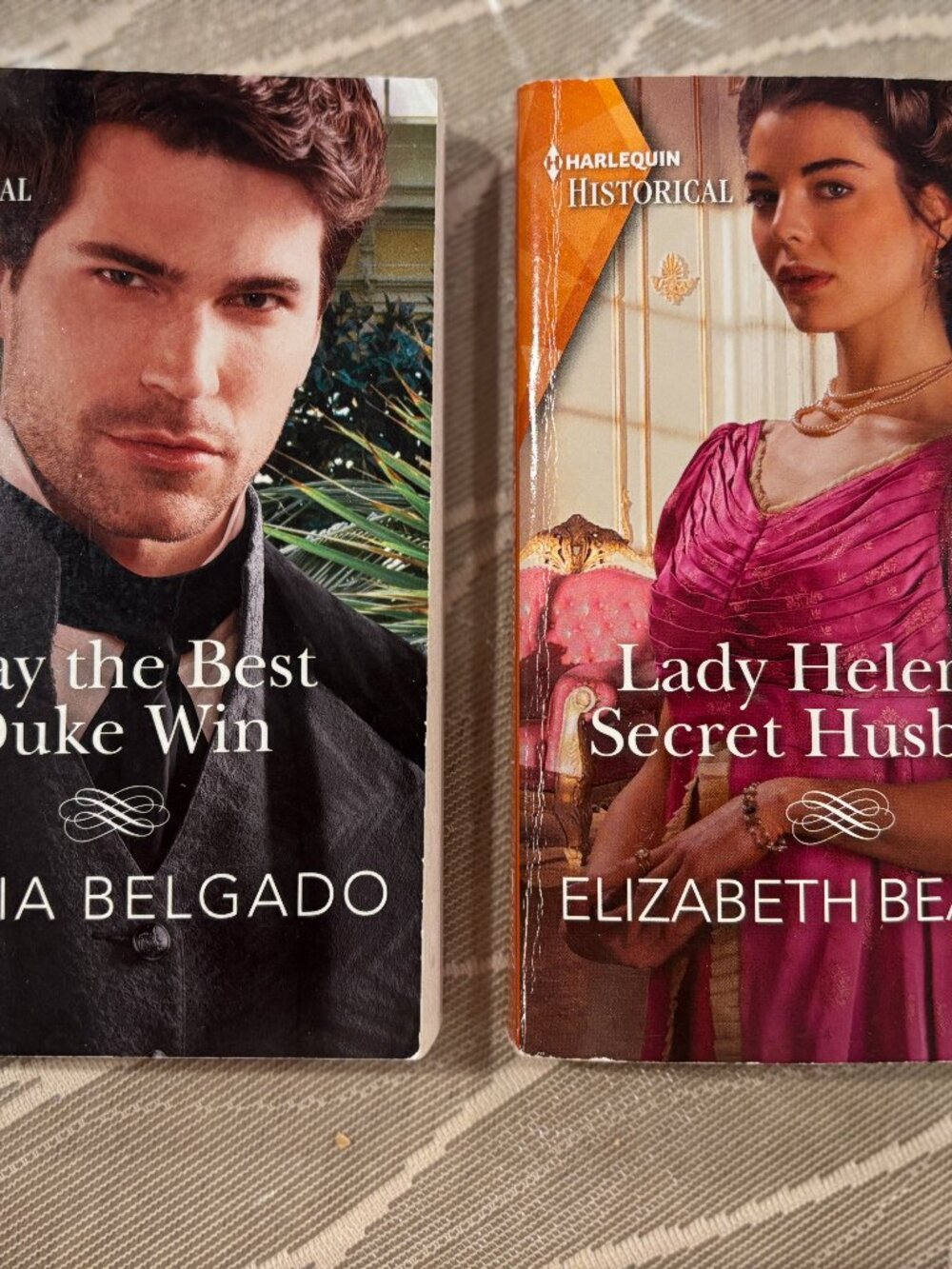 Purging Mom's Books! 2 Harlequin Historical Romance Paperbacks